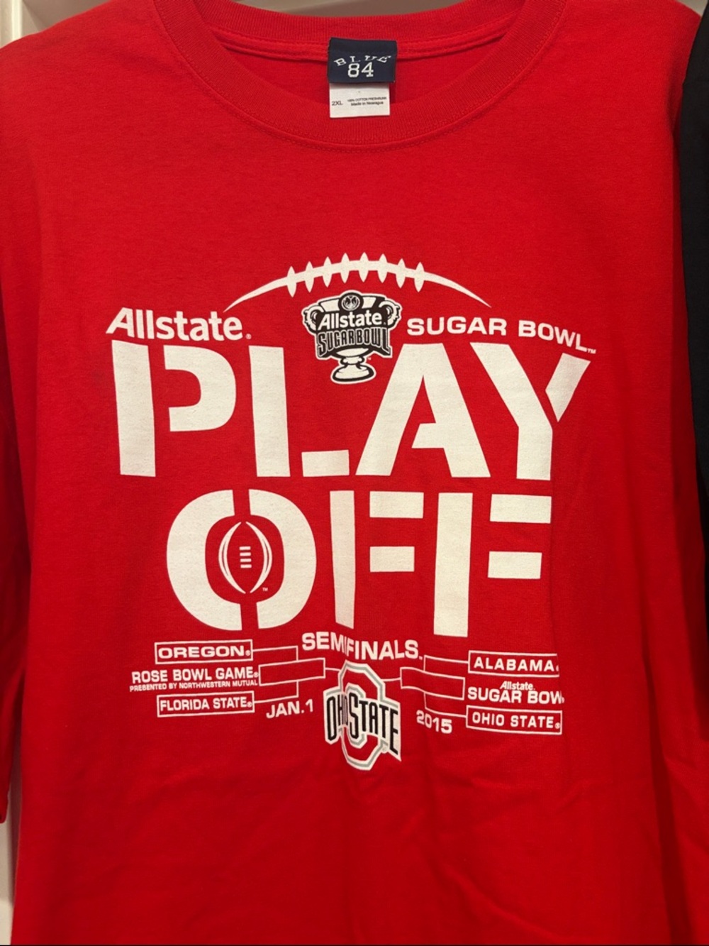 EUC Lot of 2x [Nike] & [Blue 84] Ohio State Buckeyes NCAA T-Shirts Men’s 2XL - Picture 5 of 8